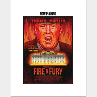 Fire & Fury - The Donald Trump Movie (MockuMerch) Posters and Art